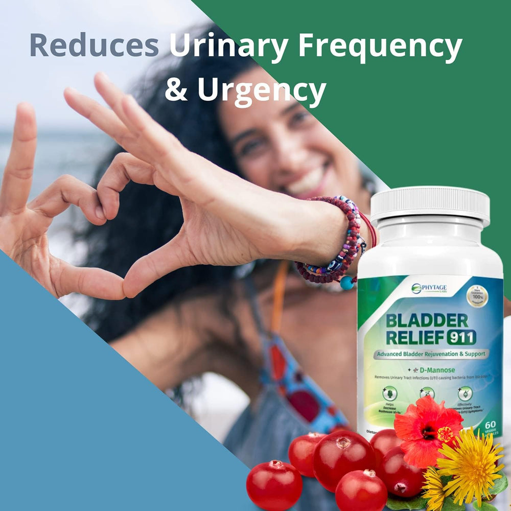 Phytage Labs Bladder Relief 911 hibiscus extract adds antioxidants