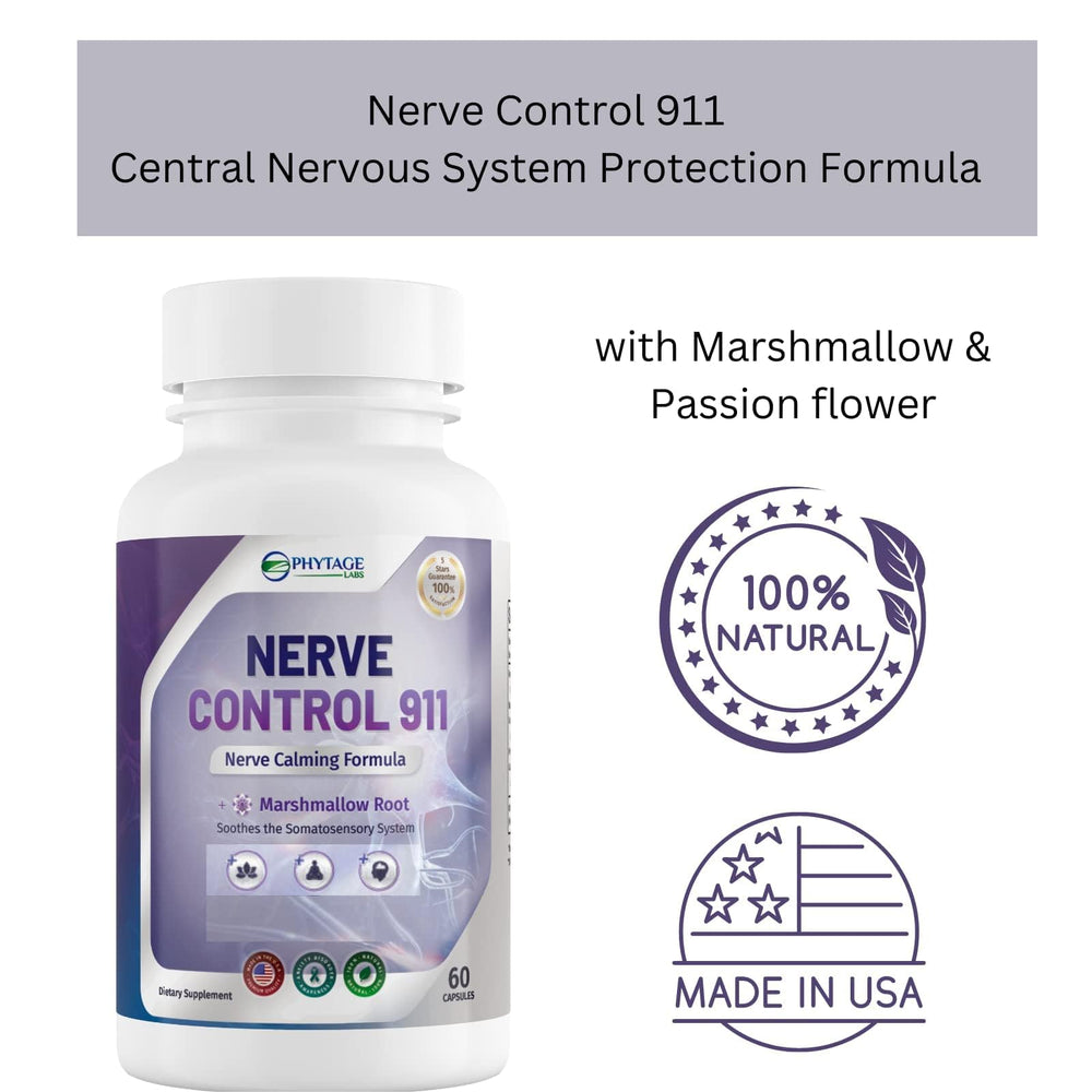Phytage Labs Nerve Control 911 in use during daily routine.