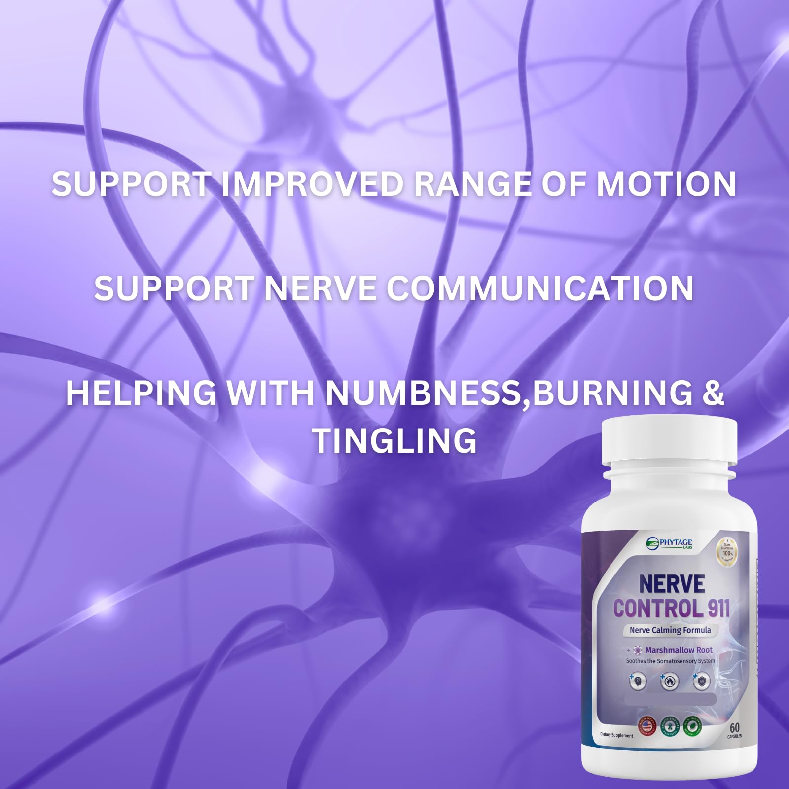 Phytage Labs Nerve Control 911 usage day scene for daily routine