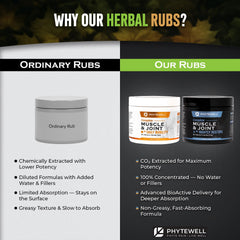 PHYTEWELL balm ingredients featuring arnica and clove for botanical balance.