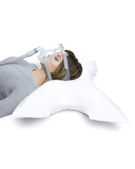 Pillows with a Purpose CPAP pillow blown polyester fill provides plush support