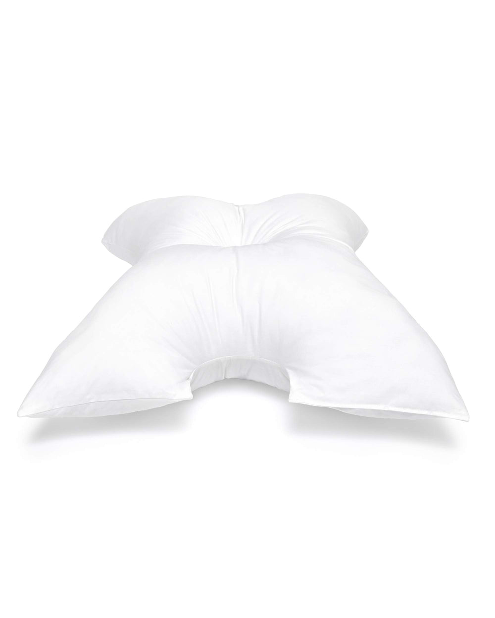 Pillows with a Purpose CPAP pillow cover close-up shows cotton fabric