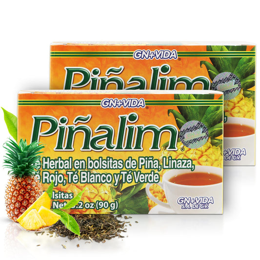 Piñalim GN VIDA tea twin-pack front for nightly ritual