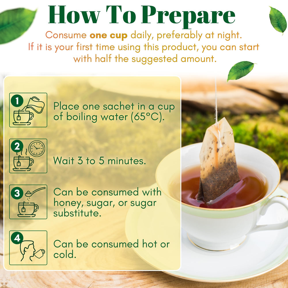 Pinalim caffeine-free formula supports gentle, late-evening tea rituals.