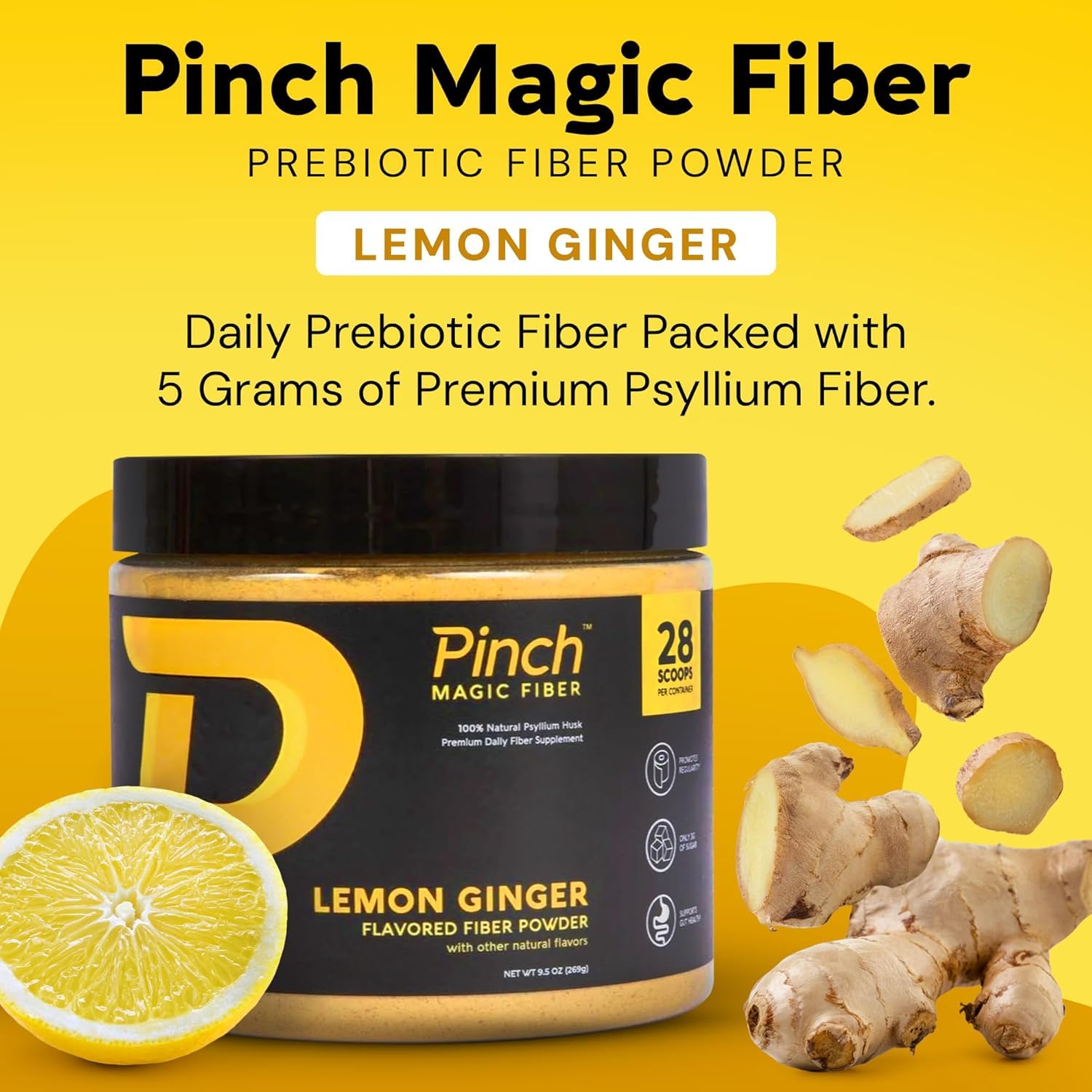 Pinch Magic Fiber scoop included for precise daily dosing.