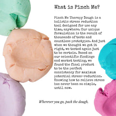 Pinch Me Therapy Dough texture close-up, pliable putty ideal for mindful relaxation.