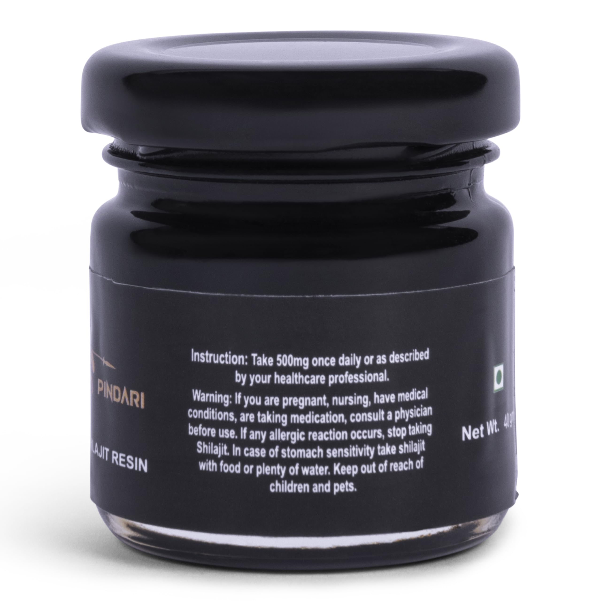 Pindari Shilajit resin pour view suggests quick uptake and usage.