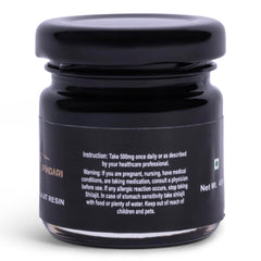 Pindari Shilajit resin pour view suggests quick uptake and usage.