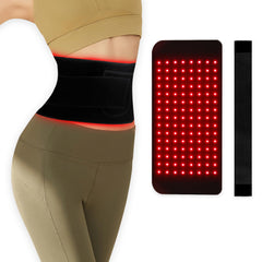 Pinfriy infrared light therapy belt front view for targeted warmth and comfort