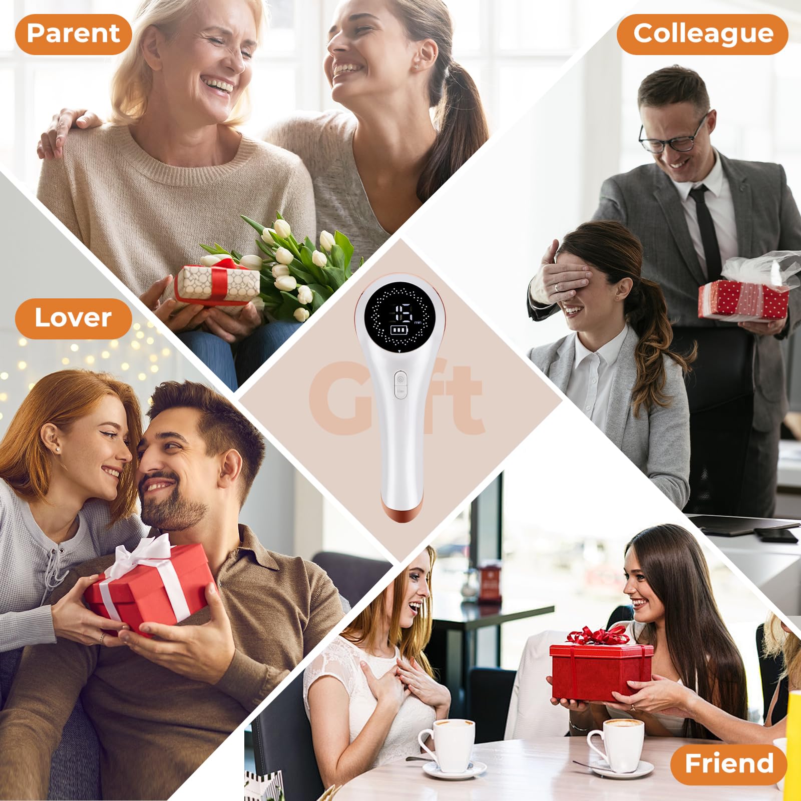 Pinfriy portable pain relief device ideal for travel and workouts.