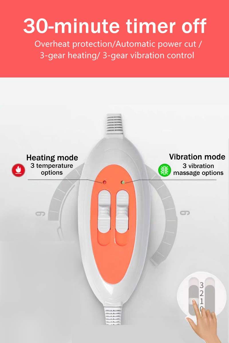 PINJAZE four-motor massage targets acupuncture points to ease fatigue.