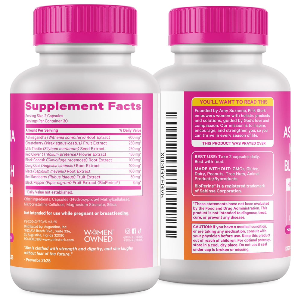 Pink Stork Black Pepper Extract bottle supports absorption and potency
