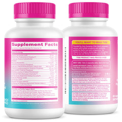 Pink Stork Fertility Support bottle ready for morning routine