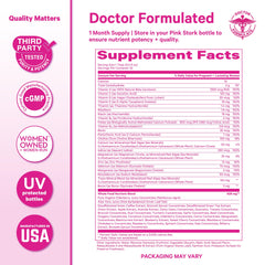 Gluten-free, dairy-free, and GMO-free formula from Pink Stork