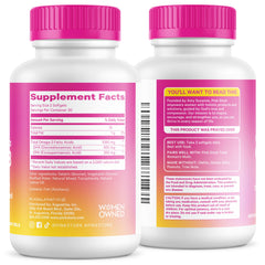 Pink Stork Omega-3 women owned brand story emphasis