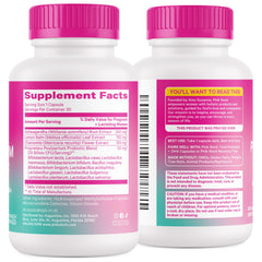 Pink Stork Postnatal Probiotics heart-shaped ScentCert detail