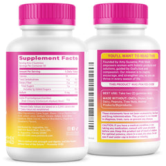 Brand identity: Pink Stork, a women-owned brand, supports digestive health during pregnancy.