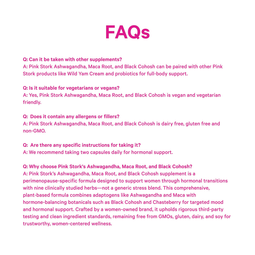 Pink Stork Women-owned brand bottle highlights trusted, women-led wellness