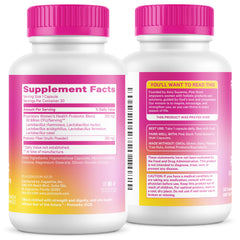 Pink Stork probiotic shelf display in a bright, inviting store