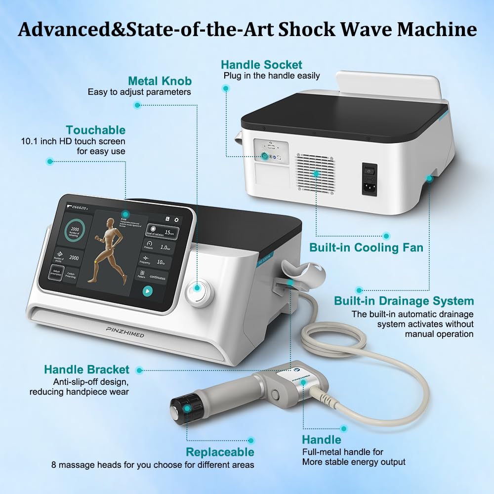 PINZHIMED air-cooled system delivering quiet, stable operation during sessions
