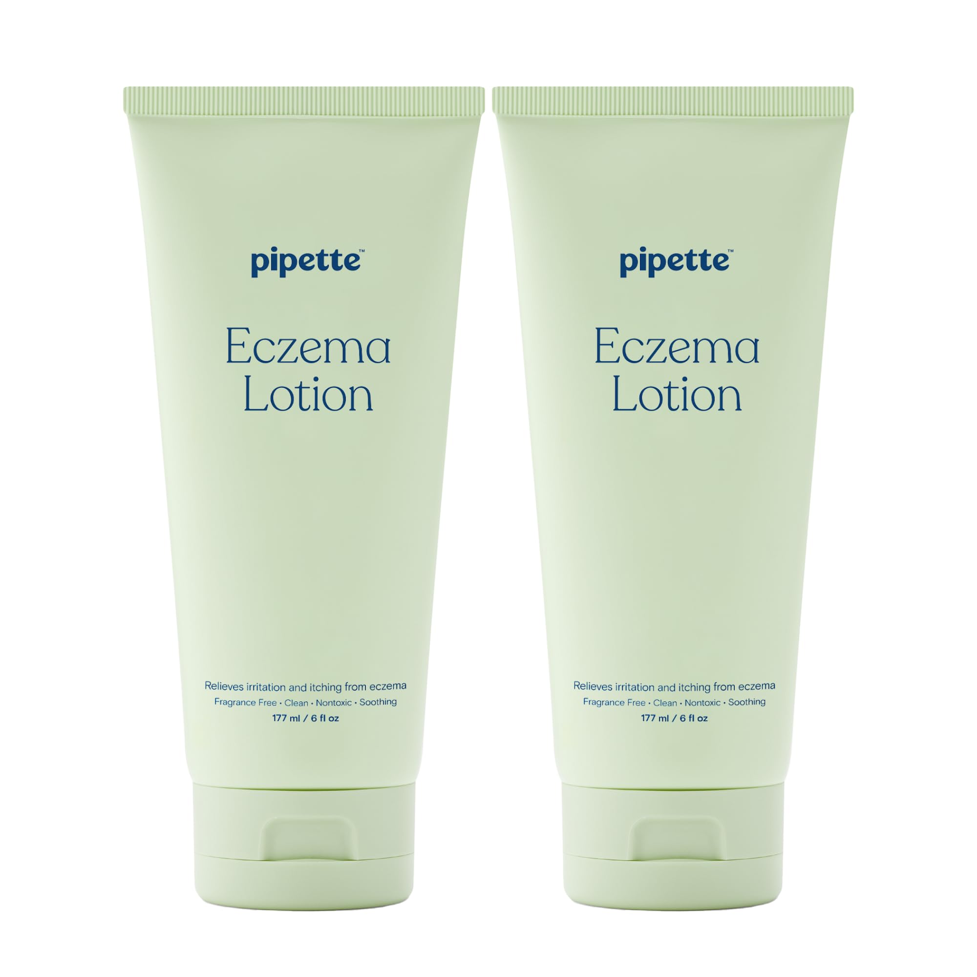 Pipette Baby Eczema Lotion Pack of 2 bottles ready for gentle care