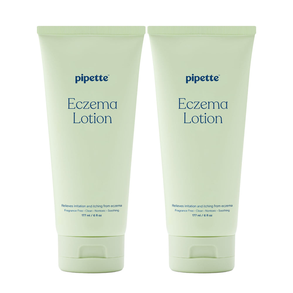 Pipette Baby Eczema Lotion Pack of 2 bottles ready for gentle care