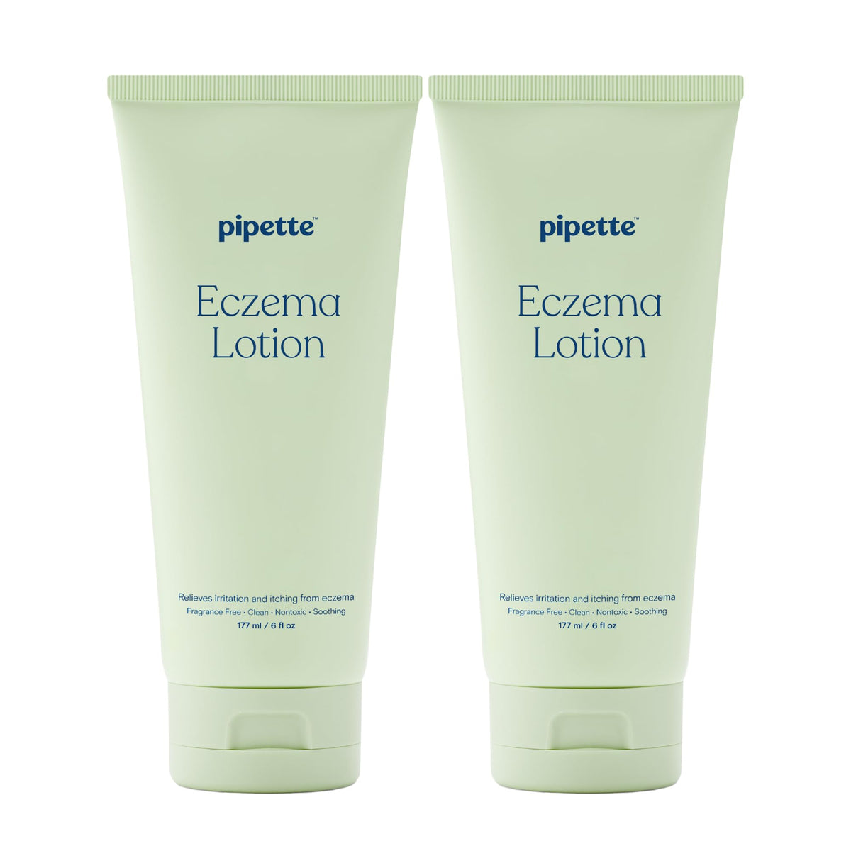 Pipette Baby Eczema Lotion Pack of 2 bottles ready for gentle care
