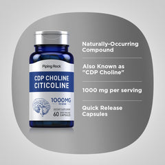 Piping Rock CDP Choline packaging box on display