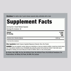 Piping Rock CDP Choline quick-release capsules in view