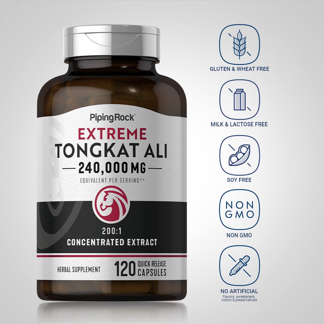 Piping Rock Longjack root extract ingredient panel signaling natural origins