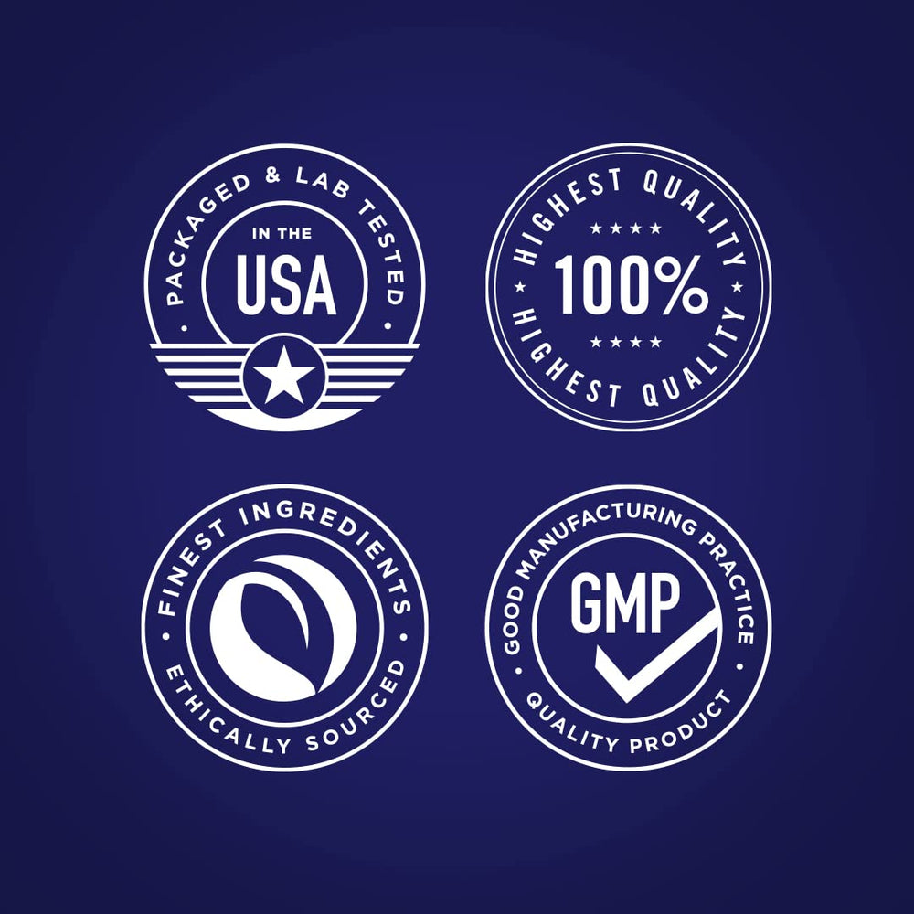 Piping Rock badge emphasizes non-GMO and gluten-free standards.