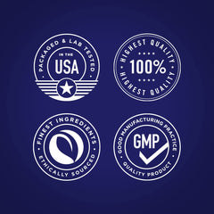Piping Rock badge emphasizes non-GMO and gluten-free standards.