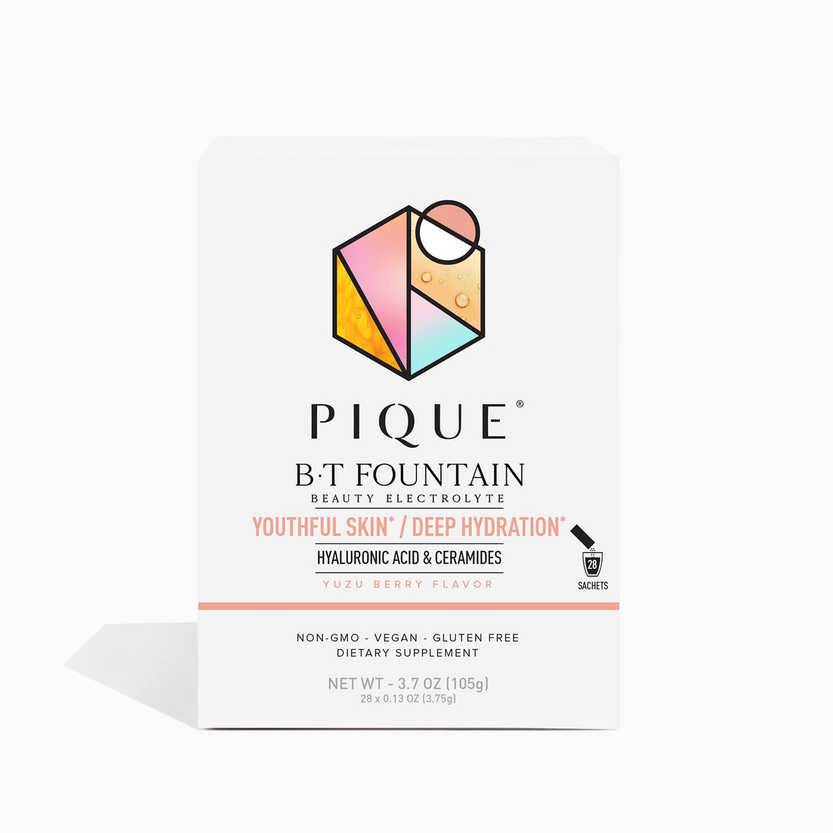 PIQUE BT Fountain beauty electrolyte stick for on-the-go hydration