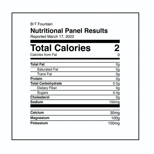 PIQUE BT Fountain dissolving powder in a glass for quick hydration