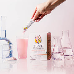PIQUE BT Fountain magnesium formula supports balanced hydration during workouts