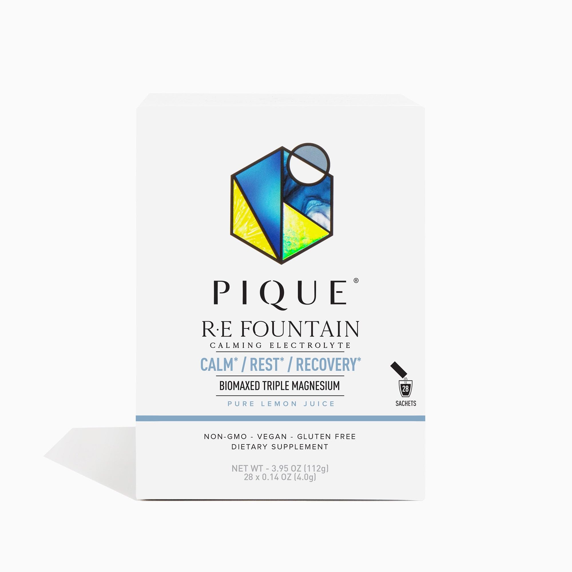PIQUE RE Fountain packet pour on-the-go hydration for busy days