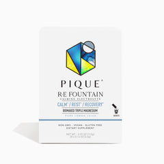 PIQUE RE Fountain packet pour on-the-go hydration for busy days