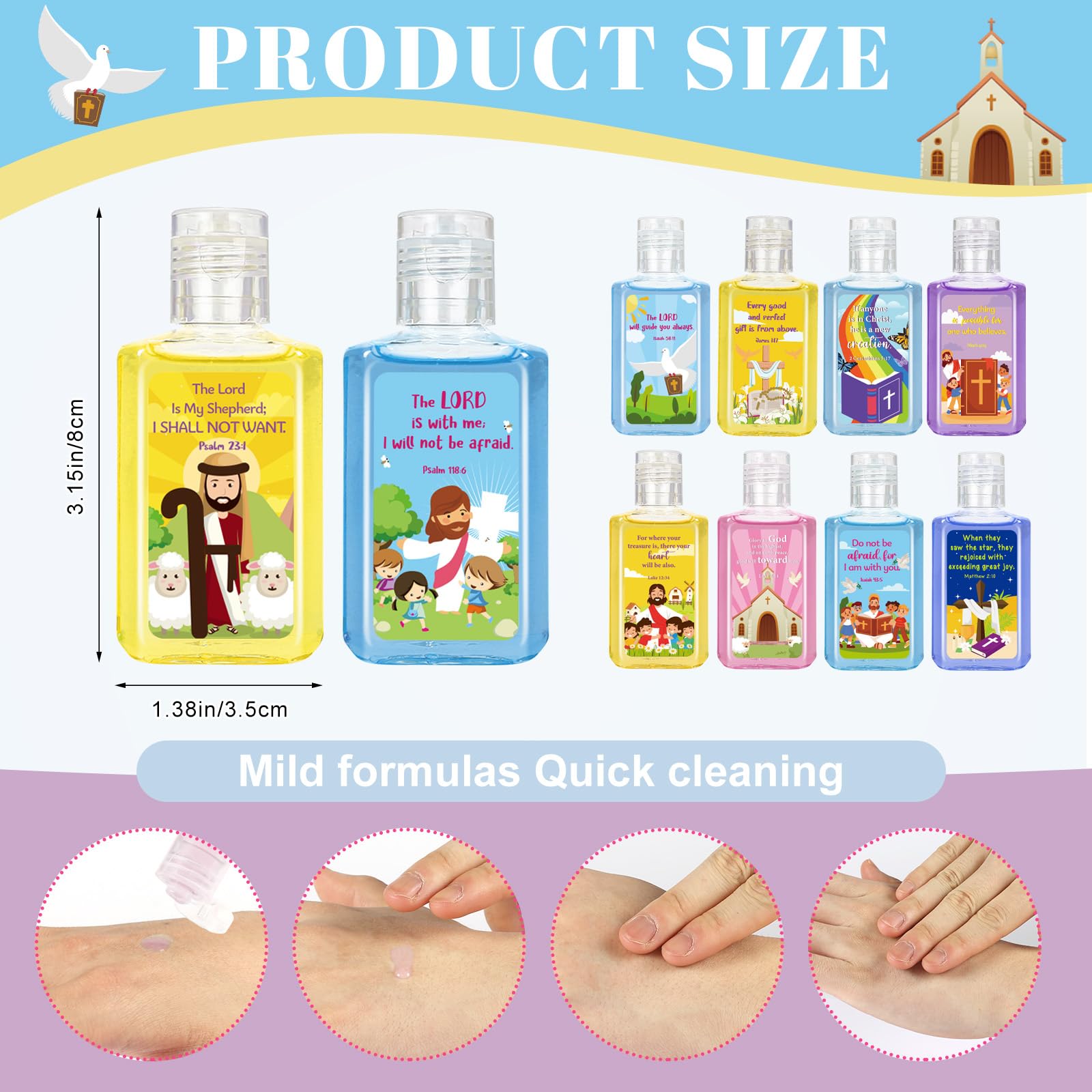 Piuaeue 5-piece-per-style design creates varied, thoughtful party favors.