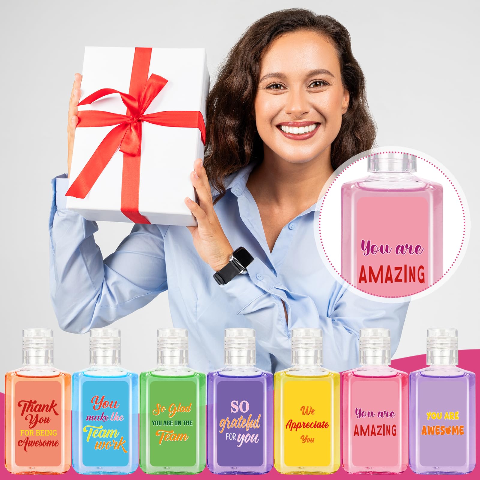 Piuaeue bulk gift pack of 50, ideal for employee appreciation events.
