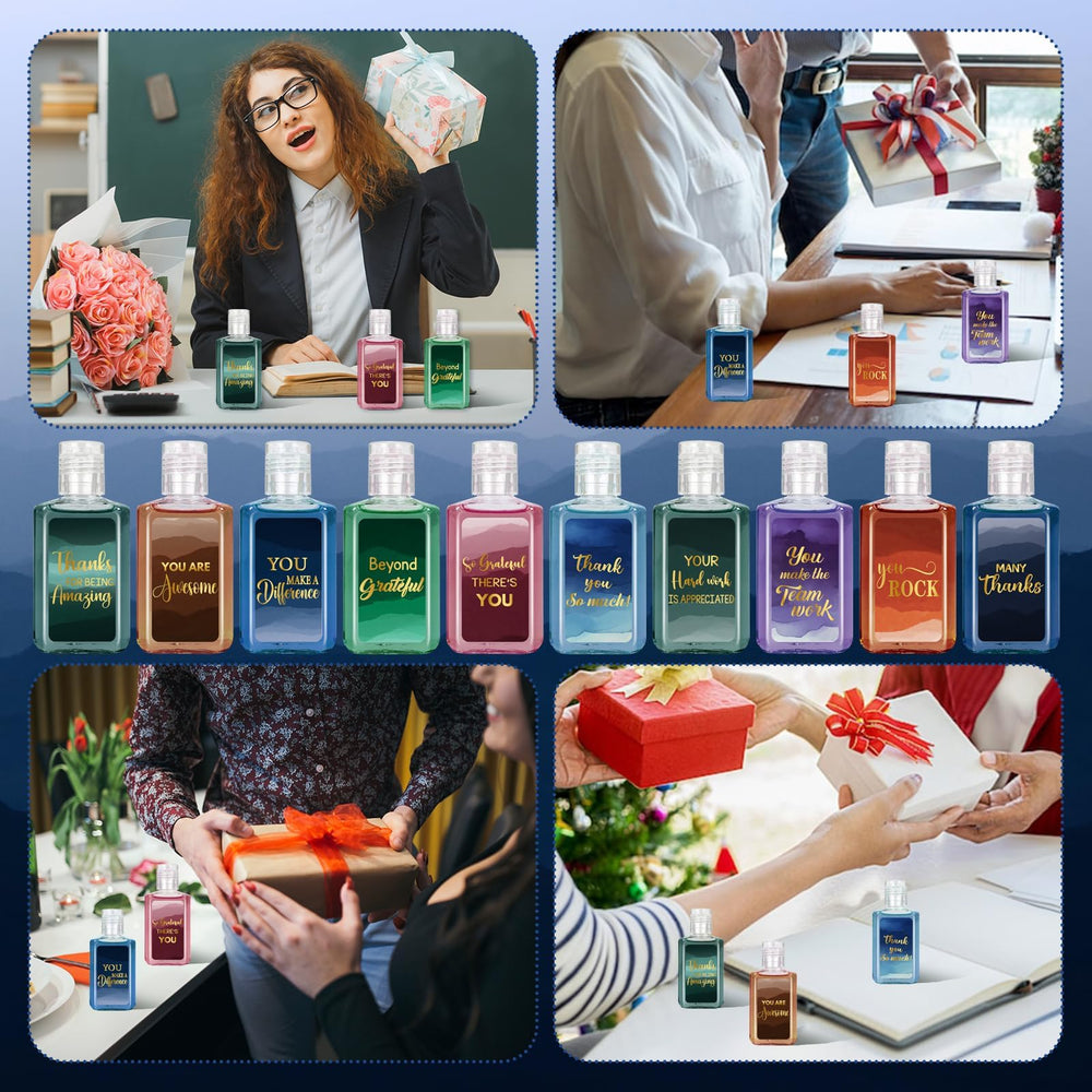 Piuaeue assorted scents offer fragrance without staining hands.