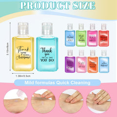 Piuaeue employee appreciation gift set of 50 hand sanitizers for team morale.