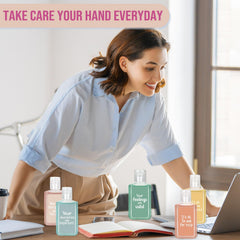 Piuaeue mini hand sanitizers are easy to grab, fitting purses or pockets.