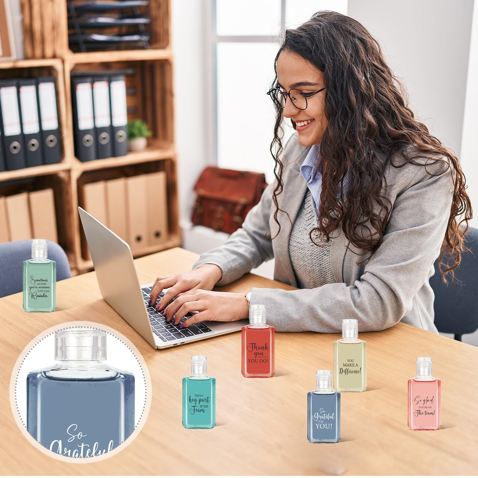 Piuaeue travel-size 1oz bottle ideal for on-the-go hand hygiene
