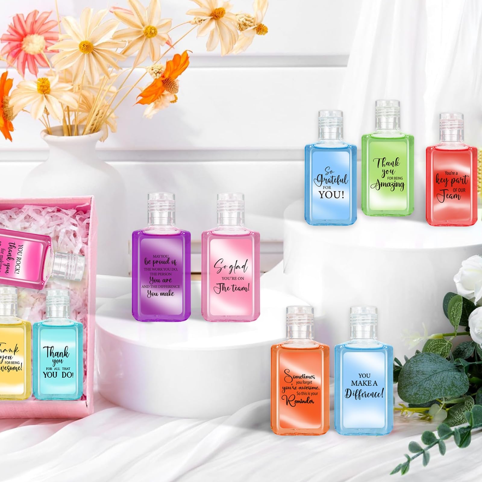 Piuaeue scented hand sanitizers in a variety pack for everyday freshness.
