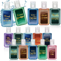 Piuaeue watercolor 1oz hand sanitizer bottle, ideal for gifts.