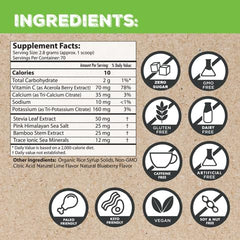 Plant-based ingredients like acerola and bamboo highlighted.