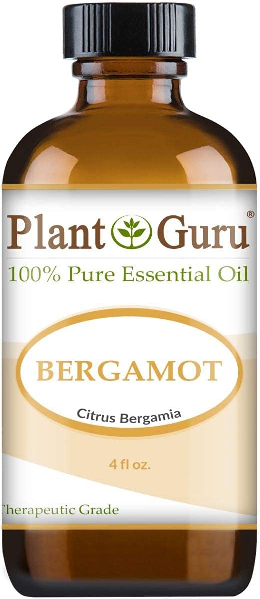 Diffuser-ready bergamot oil from Plant Guru for mood uplift and fresh air.