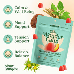 Rhodiola rosea in WonderCalm supports gentle stamina during busy days.