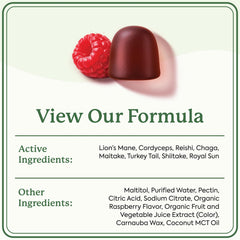 No caffeine, dyes, or gelatin in a vegan-friendly chew.