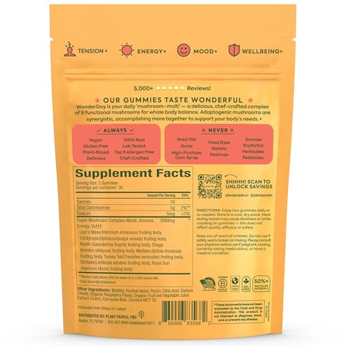 Gummies ideal for packing in a bag or desk drawer.